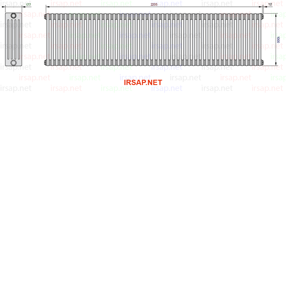 Радиатор IRSAP Tesi 51000/49 T12 CL 01